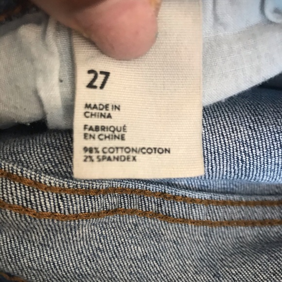 BP Light Wash Straight Leg Jeans - Size 27 - Picture 11 of 13